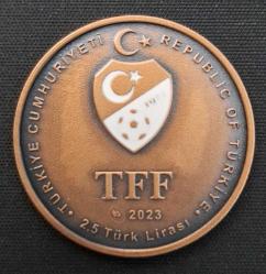 Galatasaray Şampiyonluk 2023 ÇİL Hatıra BRONZ PARA (Sertifika Yoktur)