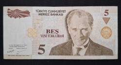 8. Emisyon 5 YTL B86 ÇÇT KAĞIT PARA