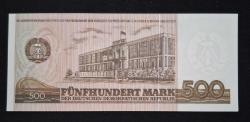 Doğu Almanya 500 Mark 1985 ÇİL KAĞIT PARA