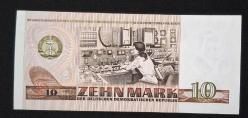 Doğu Almanya 10 Mark 1971 ÇÇT KAĞIT PARA