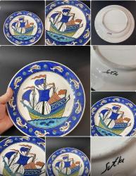 SITKI USTA ESERİ “KİNTSUGİ FELSEFELİ” SITKI OLÇAR İMZALI TABAK