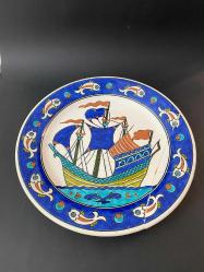 SITKI USTA ESERİ “KİNTSUGİ FELSEFELİ” SITKI OLÇAR İMZALI TABAK