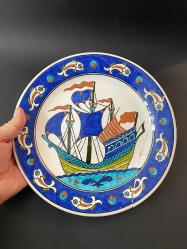 SITKI USTA ESERİ “KİNTSUGİ FELSEFELİ” SITKI OLÇAR İMZALI TABAK