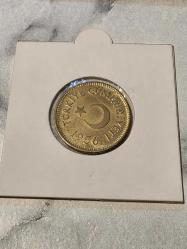 1956 YILI 25 KURUŞ PİRİNÇ ÇİL ÇİLALTI