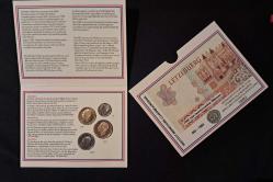 LOT.11 » LÜKSEMBURG 1/5/20/50 Frank 1992 Yılına Ait Madeni Para Seti ÇİL