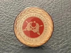 TÜRKİYE EMEKLİ SUBAYLAR DERNEĞİ ROZETİ No20