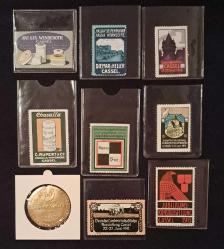 Almanya, Kassel Şehrine Ait Pafüm Etiketleri, Kozmetik Etiketleri 12 Farklı Vinyet