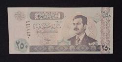 Irak 250 Dinar 2002 ÇİL