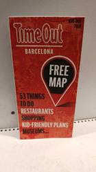 HARİTA - TimeOut Barcelona Şehir Haritası 2019