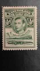 LOT.15 » 1938 YILI BATUSOLAND KRAL VI.GEORGE VE TİMSAH BU HALİ NADİR DAMGASIZ  ŞARNİYERSİZ.