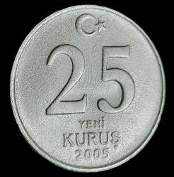 2005 25 Yeni Kuruş