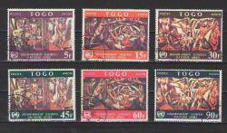 Tablo - Resim - El sanatları temalı  damgalı pul veya seri