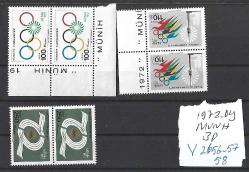 1972 MÜNİH OLİMPİYAT OYUNLARI  3p per