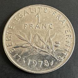 Fransa 1 Frank 1978