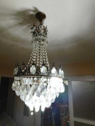 80'ler Pirinç Avize