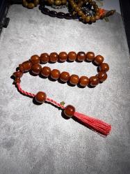 Sıkma kehribar efe boy maskot tesbih