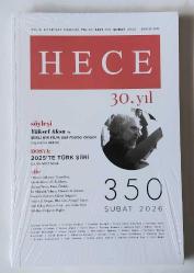 HECE Aylık Edebiyat Dergisi, 2005 - 2026, Sayı: 103 - 350 [85 ADET]