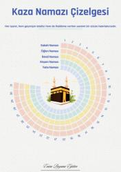 Kaza Namazı Takip Defteri – Cep Boy (20 Yıllık)