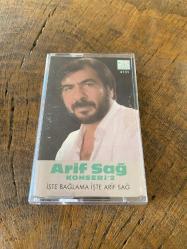 ARİF SAĞ KONSERİ 2 - İŞTE BAĞLAMA İŞTE ARİF SAĞ - KASET