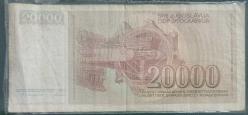 YUGOSLAVYA (1987)   20.000 Dinar