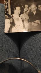 İsmet İnönü ve Mevhibe İnönü orjinal fotograf