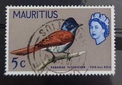 Mauritus Damgalı pul