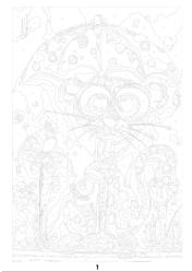 Cam Hayvanlar – Sayılarla Boyama Kitabım