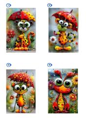 Cam Hayvanlar – Sayılarla Boyama Kitabım