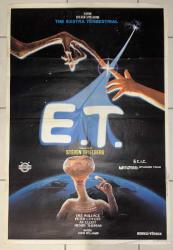 E.T. THE EXTRA TERRESTRIAL * STEVEN SPIELBERG * 1982 * ORİJİNAL SİNEMA FİLM AFİŞİ / POSTER * 70 x 100 CM