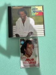 Julio Iglesias – Calor CD + Éxitos de Julio Iglesias orijinal kaset.
