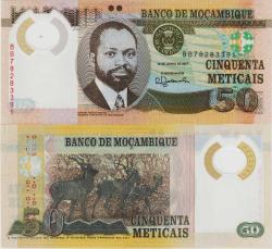 MOZAMBİK 50 METICAIS 2017 İMPALA TEMALI. POLYMER ÇİL.