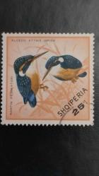 LOT.14 » 1978 YILI ARNAVUTLUK KUŞLAR DAMGALI  ŞARNİYERSİZ.