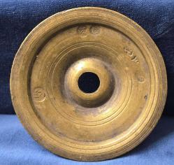 Osmanlı Dönemi Damgalı 100 Dirhem Ağırlık