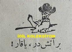 Osmanlıca Karagöz Mizah Dergisi-Gazetesi, Orijinal Dönem Basım, (Ottoman Magazine-Newspaper-Journal Illustré Cara-Gueuz) - 16 Eylül 1922 - Sayı: 1513 - Hicri: 23 Muharrem 1341 - Rumi: 16 Eylül 1338 - Karikatür: 