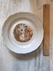 İSTANBUL PORSELENİN ESKİ VE ÖZEL SERİSİNDEN DUVAR TABAĞI 22CM