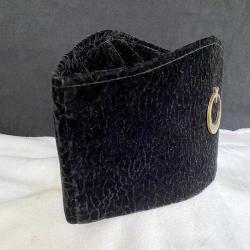 Siyah Kadife Pirinç Ay Yıldızlı Kalpak