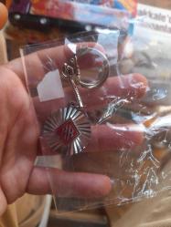 Akbank anahtarlık ve mini tepsi