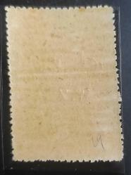 Osmanlı Ankara Hükümeti 1921 Tiyatro  Fiskal pulları 20p  Küçük Sürsarj MNH İmzalı,Damgasız.