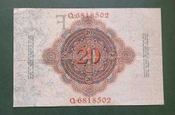 Almanya 1914 20 Mark