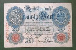 Almanya 1914 20 Mark