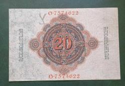 Almanya 1914 20 Mark