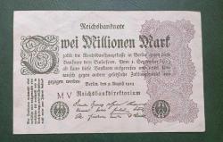 Almanya 1923 2 Milyon Mark