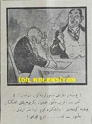 Osmanlıca Karagöz Mizah Dergisi-Gazetesi, Orijinal Dönem Basım, (Ottoman Magazine-Newspaper-Journal Illustré Cara-Gueuz) - 4 Eylül 1926 - Sayı: 1927 - Karikatürist Kozma Togo'nun Çalışması: Yunanistan'da Siyasi ve Askeri Fırkalar Ne Yapıyorlar 