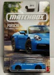 Matchbox Porsche 911 Carrera Cabriolet - Mavi - JJR59