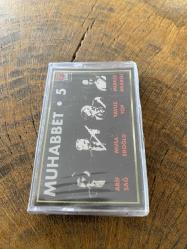 MUHABBET 5 - ARİF SAĞ / MUSA EROĞLU / YAVUZ TOP / MUHLİS AKARSU - KASET (JELATİNİNDE)