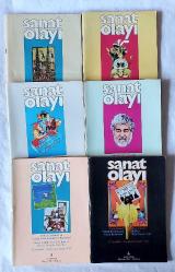 SANAT OLAYI Aylık Dergi, Ocak - Haziran 1981, Sayı: 1 - 6 [İLK CİLT, 6 ADET]