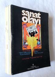SANAT OLAYI Aylık Dergi, Ocak - Haziran 1981, Sayı: 1 - 6 [İLK CİLT, 6 ADET]