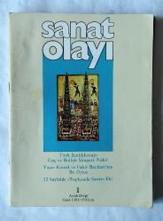 SANAT OLAYI Aylık Dergi, Ocak - Haziran 1981, Sayı: 1 - 6 [İLK CİLT, 6 ADET]