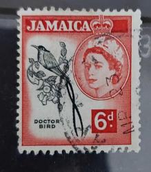 Jamaika damgalı pul