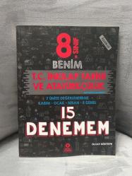 8. Sınıf T.c. İnkılap Tarihi ve Atatürkçülük 15 deneme